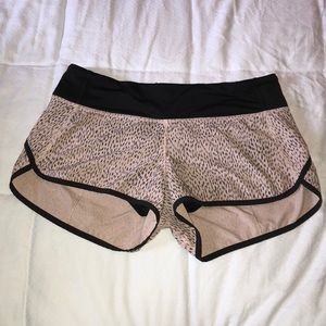 lululemon speed shorts